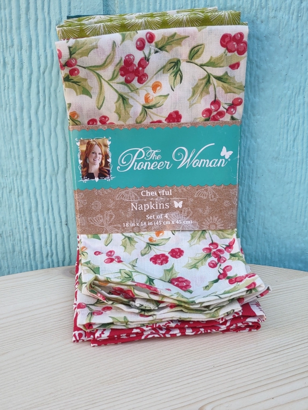 Pioneer Woman Cheerful Cloth Napkins